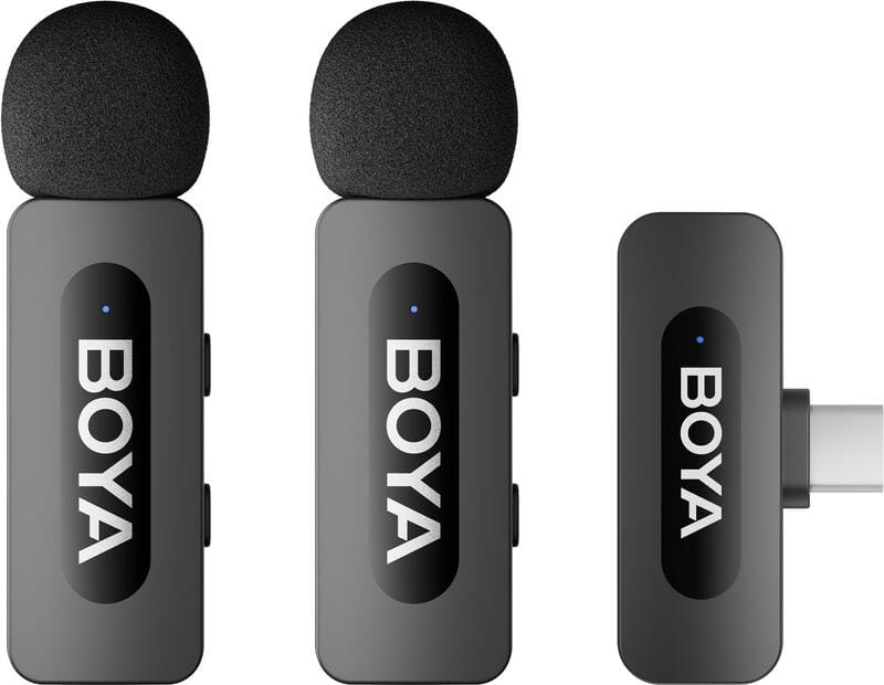 Микрофон BOYA BY-V35 TRS for camera Black