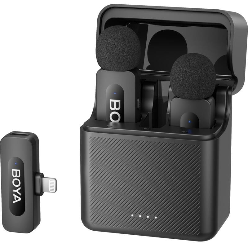 Микрофон BOYA BY-V35 TRS for camera Black