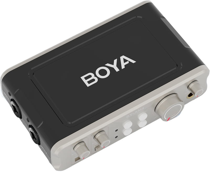 Двоканальний аудіоінтерфейс BOYA BY-AM4