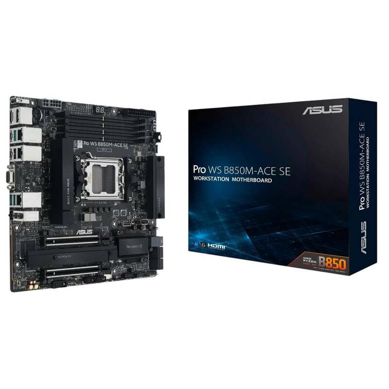 Материнская плата Asus Pro WS B850M-ACE SE Socket AM5