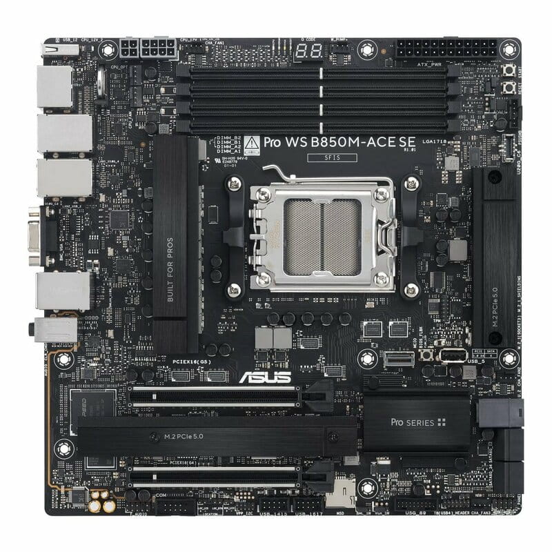 Материнская плата Asus Pro WS B850M-ACE SE Socket AM5
