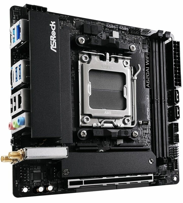 Материнская плата ASRock A620AI WiFi Socket AM5