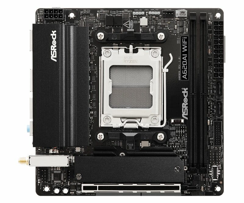 Материнская плата ASRock A620AI WiFi Socket AM5