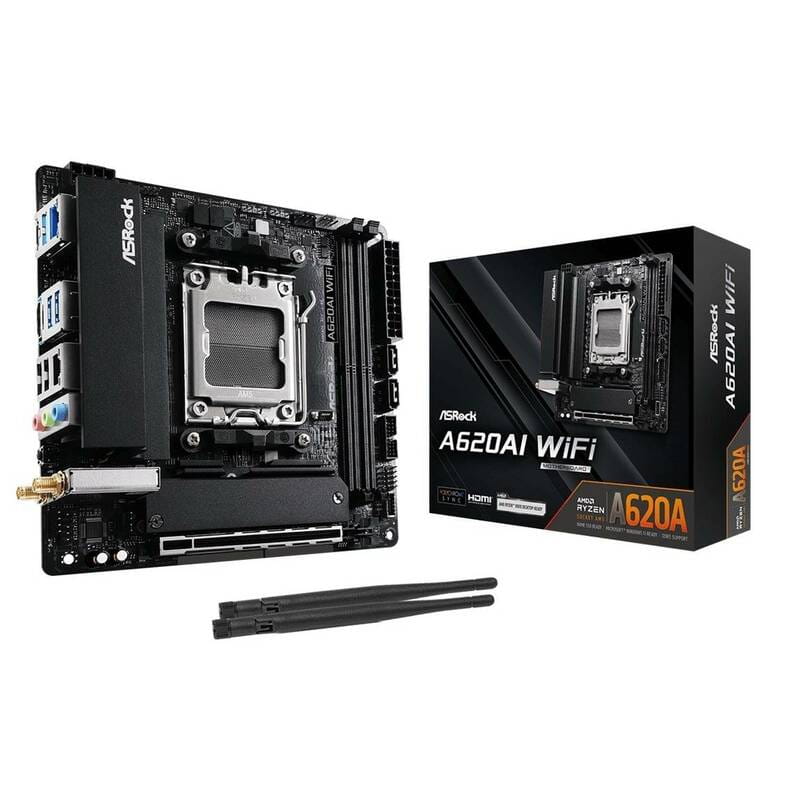 Материнская плата ASRock A620AI WiFi Socket AM5