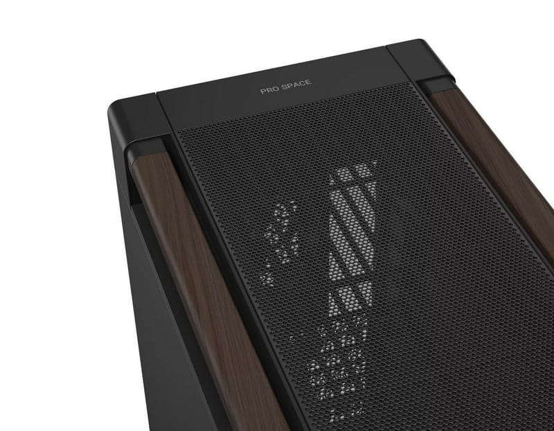 Корпус Asus ProArt PA602 Walnut Wood Metal Panel Modern Black (90DC00J0-B09040)