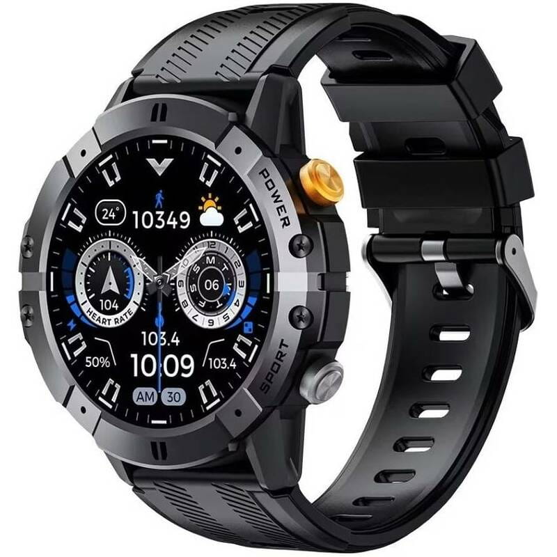 Смарт-часы Oukitel BT15 Black (6941749851031)