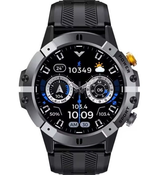 Смарт-годинник Oukitel BT15 Silver (6941749851048)