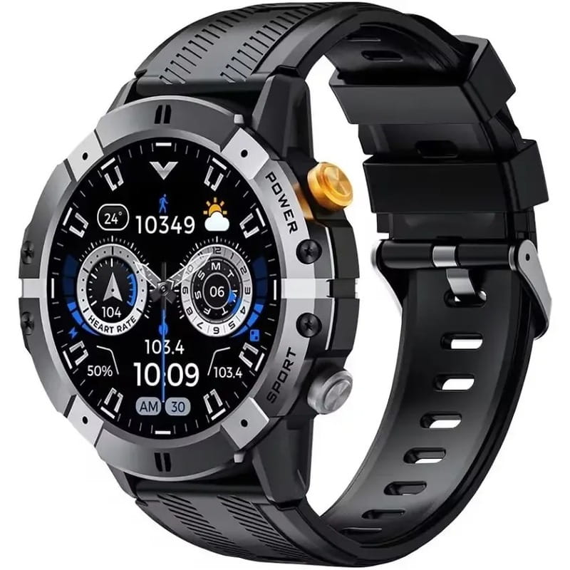 Смарт-годинник Oukitel BT15 Silver (6941749851048)