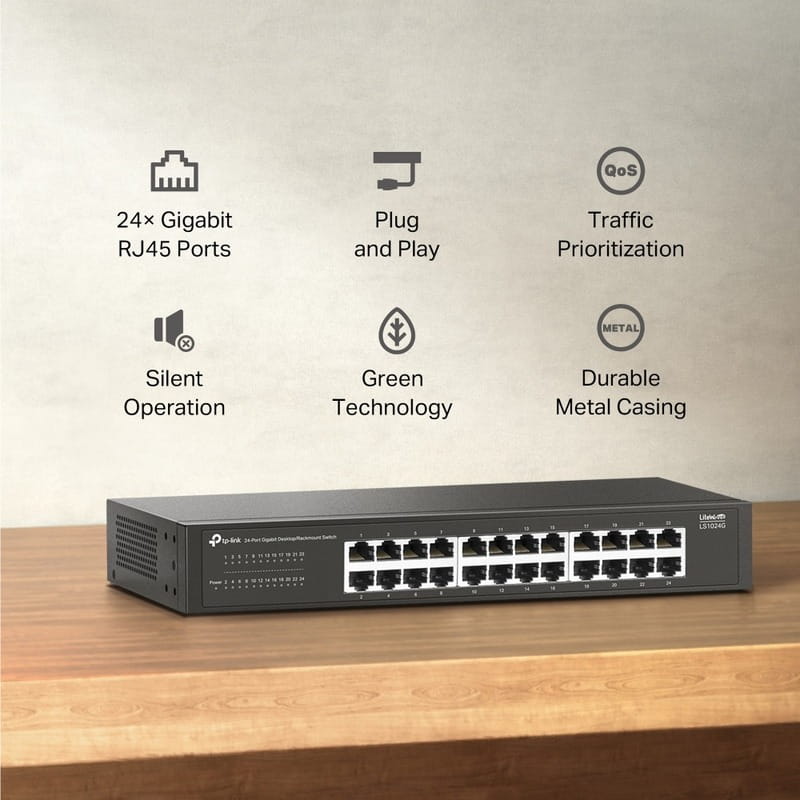 Комутатор TP-Link LS1024G