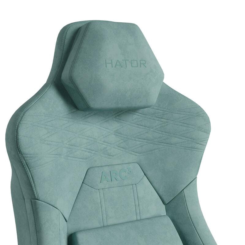 Кресло для геймеров Hator Arc 3 XL Velour Turquoise (HTC3443XL)