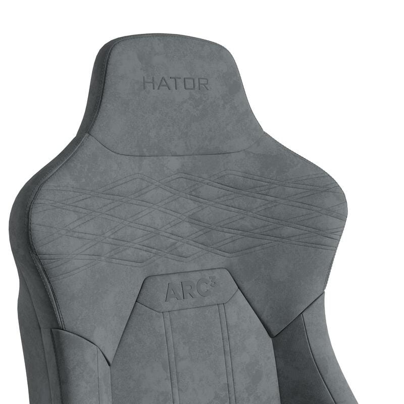 Кресло для геймеров Hator Arc 3 XL Velour Grey (HTC3446XL)