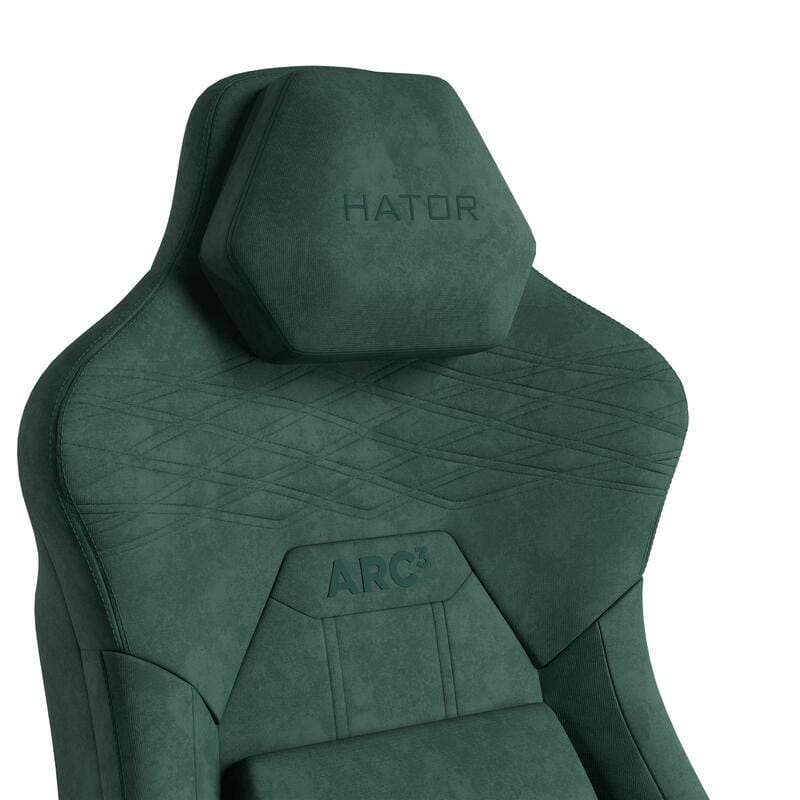 Кресло для геймеров Hator Arc 3 XL Velour Emerald (HTC3448XL)