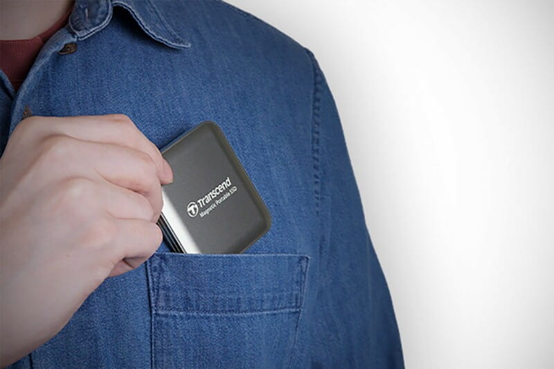 Накопитель внешний SSD USB 3.2 Gen 2 Type-C 1TB Transcend ESD420C Iron Gray (TS1TESD420C)