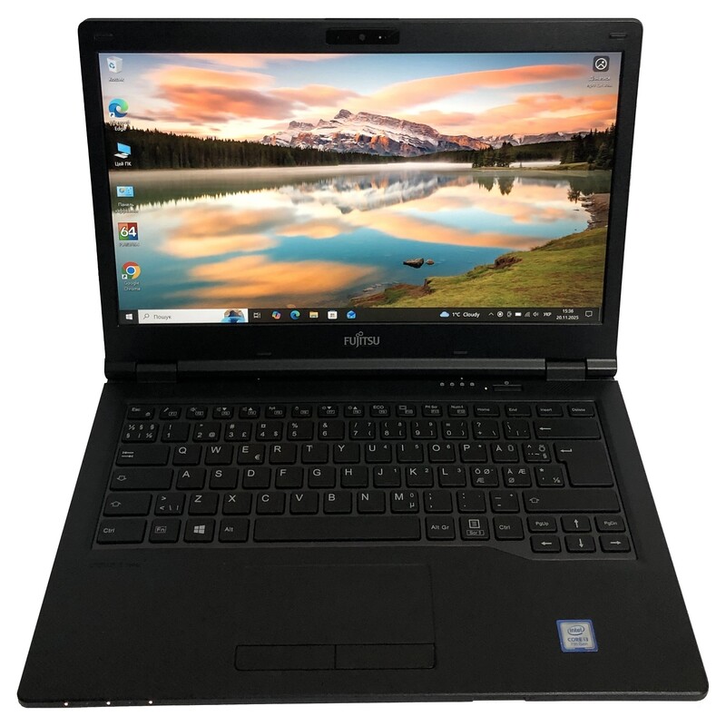 Ноутбук Fujitsu Lifebook E548 / 14" FullHD IPS / i3-7130U / 8GB / 256GB SSD / 4G/LTE / Win10Pro - Б/в
