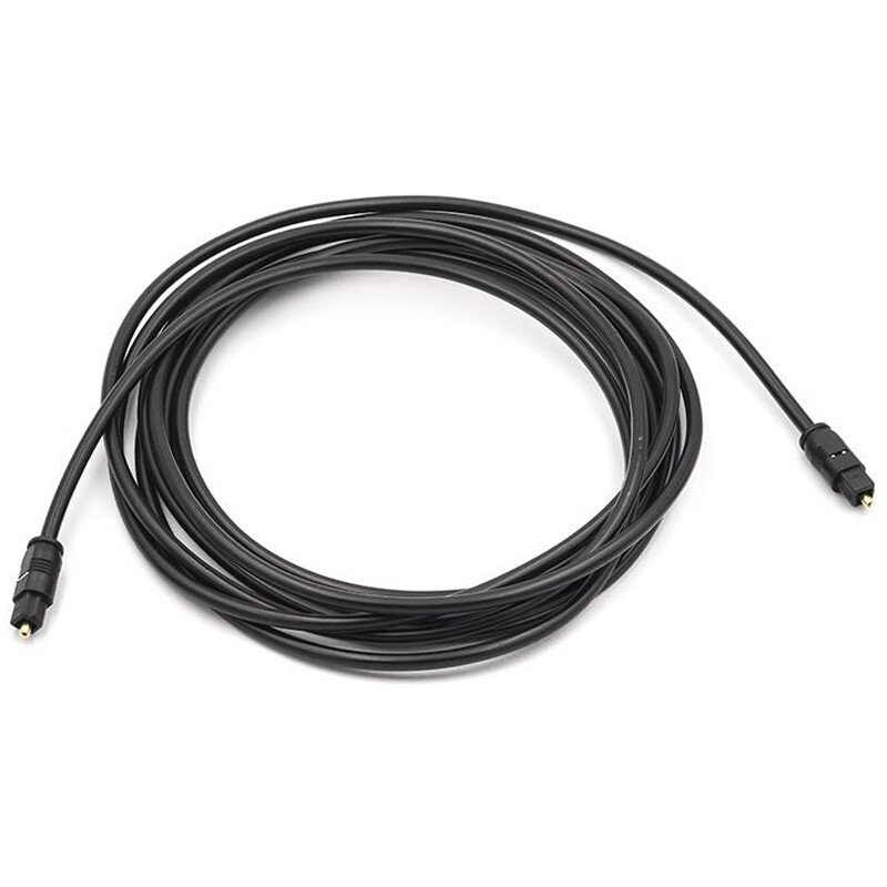 Кабель PowerPlant (CA911073) Optical Toslink, 3м, чорний
