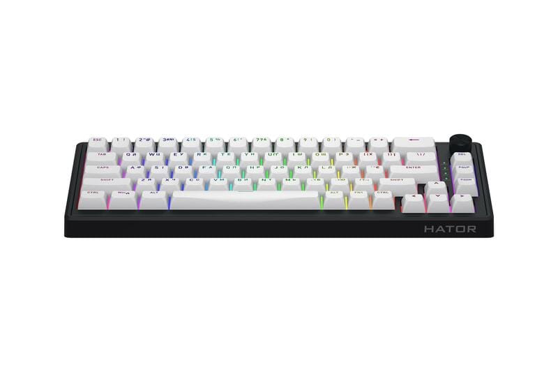 Клавіатура Hator Skyfall 65 MAG Ultra 8K Black/White (HTK1860UA)