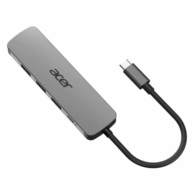 USB-хаб Acer USB Type-C 5-в-1 (HP.DSCAB.021)