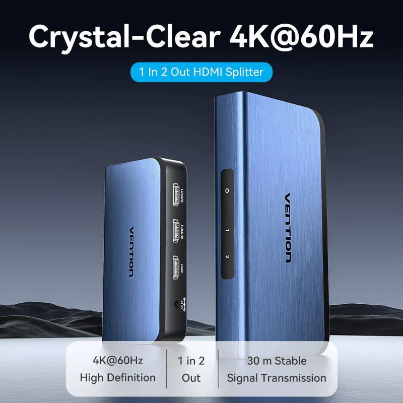 Сплиттер Vention HDMI 2.0 UHD 4K 60Hz (AKEL0-EU)