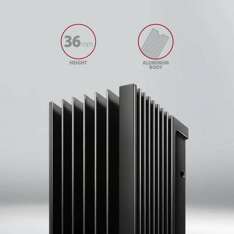 Радіатор охолодження для SSD Axagon M2 Black (CLR-M2XL)