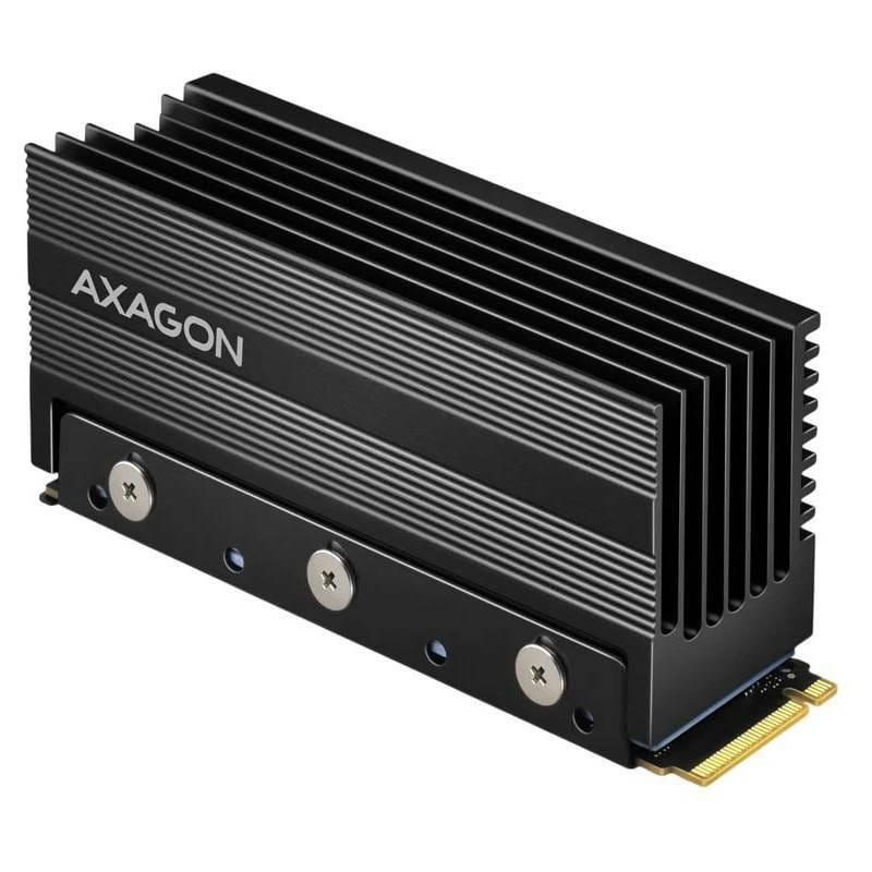 Радіатор охолодження для SSD Axagon M2 Black (CLR-M2XL)
