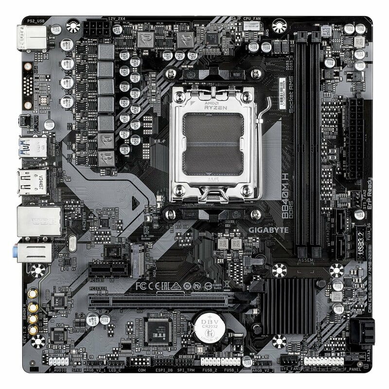 Материнська плата Gigabyte B840M H Socket AM5