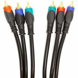 Кабель PowerPlant (CA911738) 3xRCA (M) - 3xRCA (M), 3 м, чорний