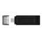 Фото - Флеш-накопитель USB3.2 256GB Type-C Kingston DataTraveler 70 Black (DT70/256GB) | click.ua