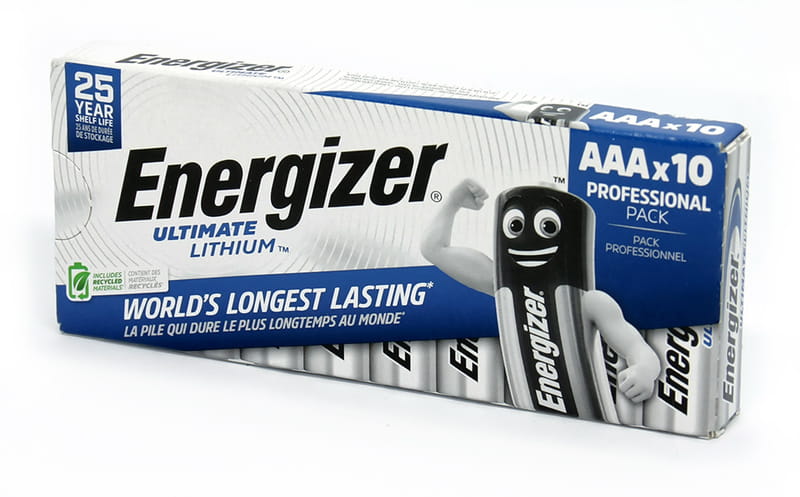 Батарейка Energizer Ultimate Lithium L92 AAA/LR03 BL 10шт