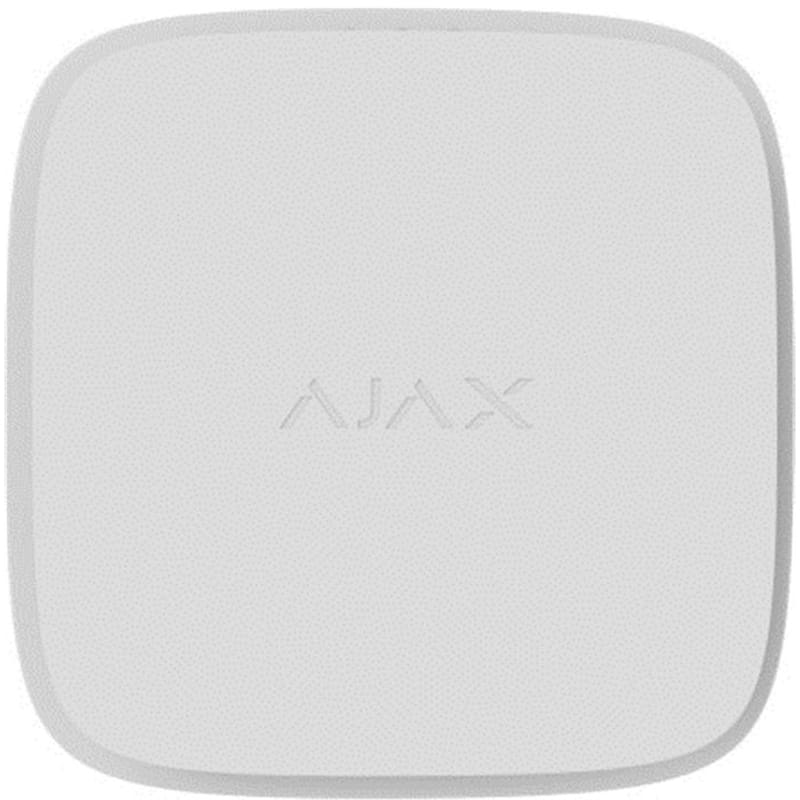 Бездротовий пожежний датчик Ajax FireProtect 2 SB (Heat/Smoke) White (52254.149.WH1)