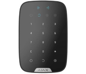 Бездротова сенсорна клавіатура Ajax Keypad Plus black
