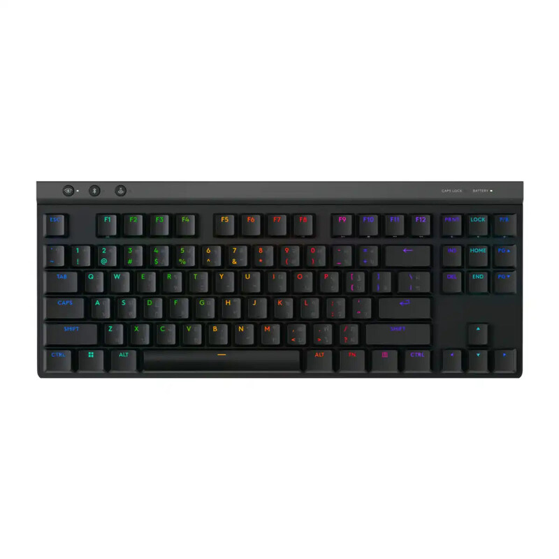 Клавiатура бездротова Logitech G515 Lightspeed TKL Wireless Black (920-014075)