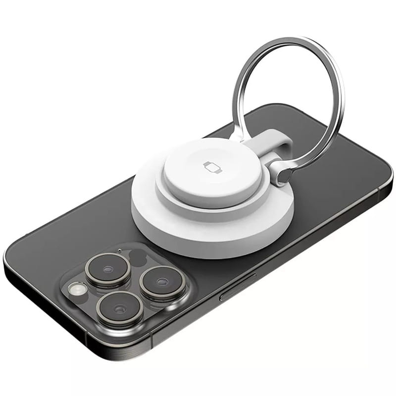 Беспроводное зарядное устройство Proove Knocker 2 in 1 Qi2 15W White (WSPK15012002)