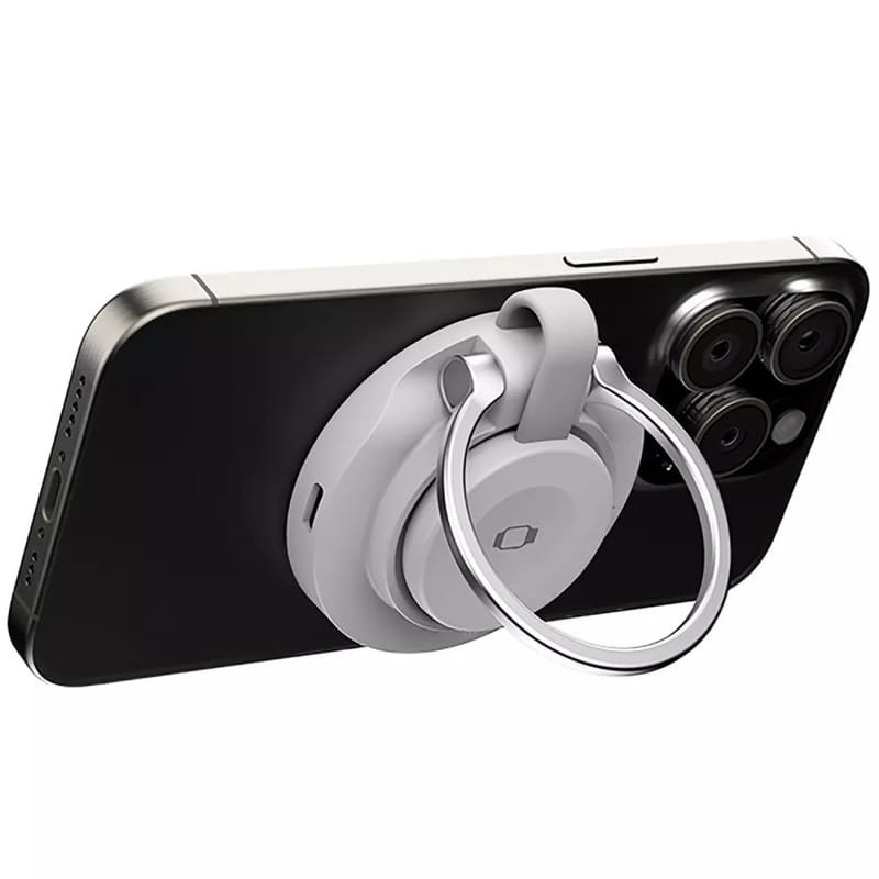 Беспроводное зарядное устройство Proove Knocker 2 in 1 Qi2 15W White (WSPK15012002)