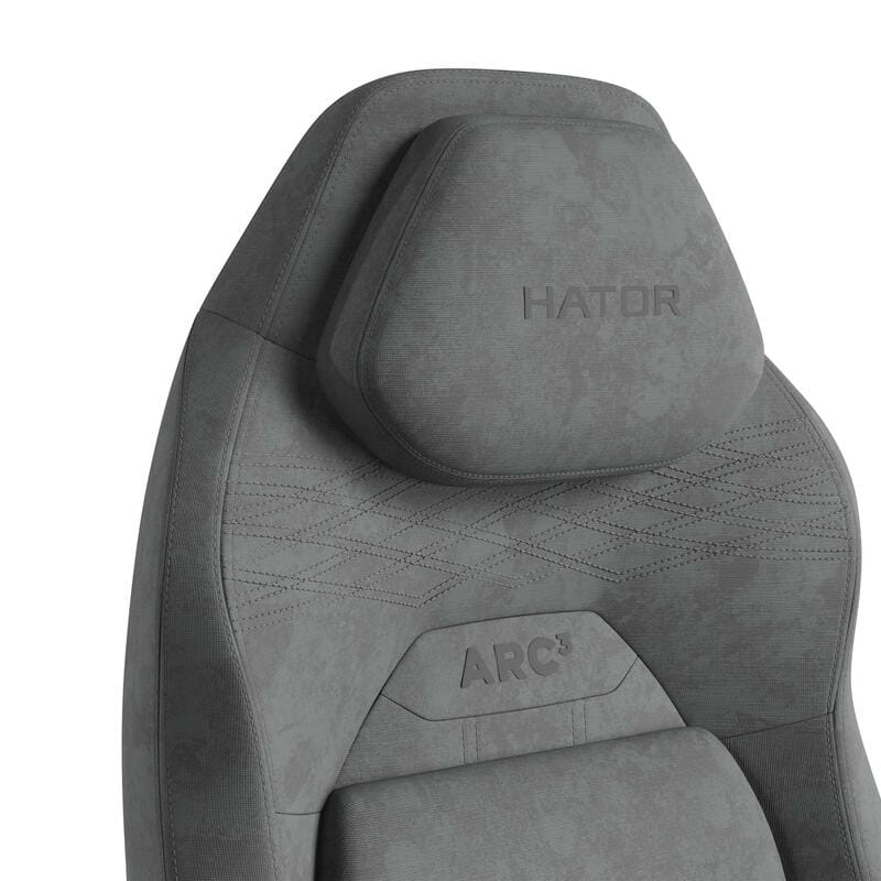 Крісло для геймерів Hator Arc 3 S Velour Grey (HTC3446S)