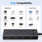 Фото - Концентратор USB Type-C Ugreen Black (CM806) 4xUSB-C 3.2 (35584) | click.ua