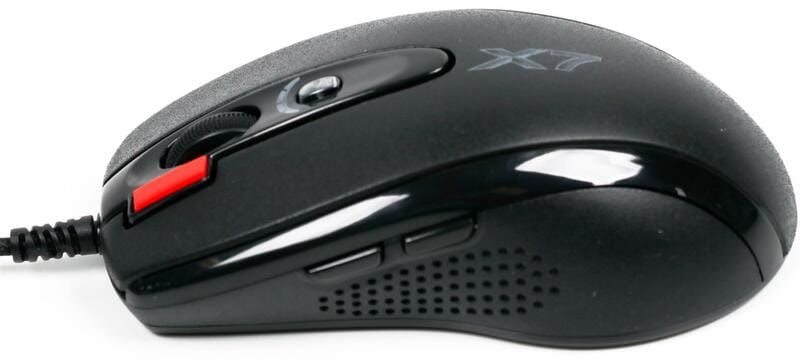 Миша A4Tech X-710BK Black USB + килимок A4Tech X7-200MP