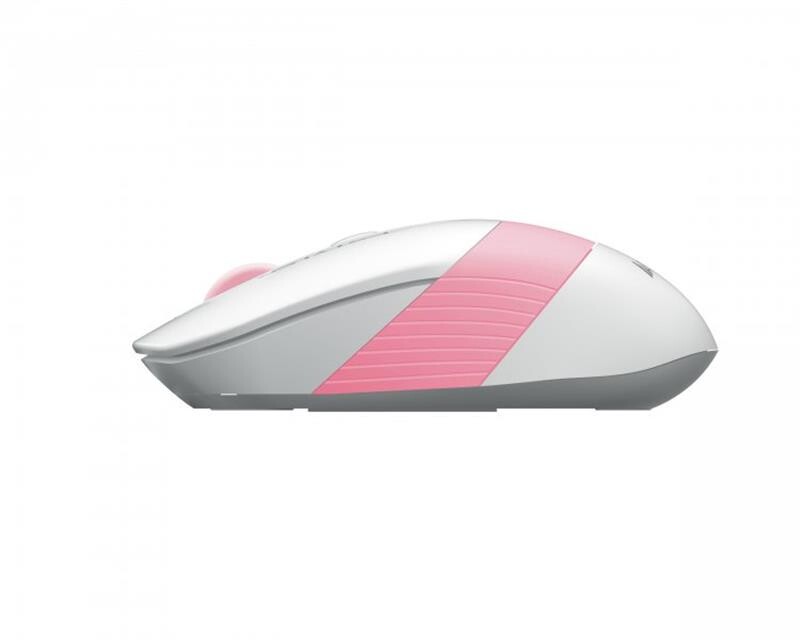 Мышь беспроводная A4Tech FG10 Pink/White USB