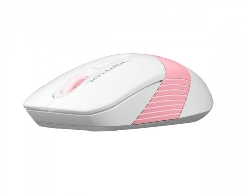 Мышь беспроводная A4Tech FG10 Pink/White USB