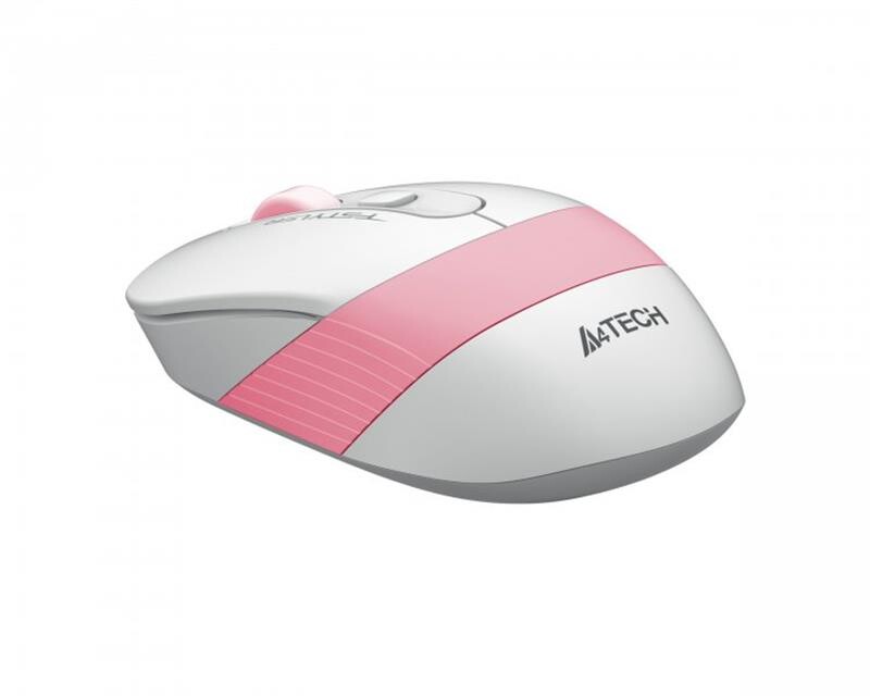 Мышь беспроводная A4Tech FG10 Pink/White USB