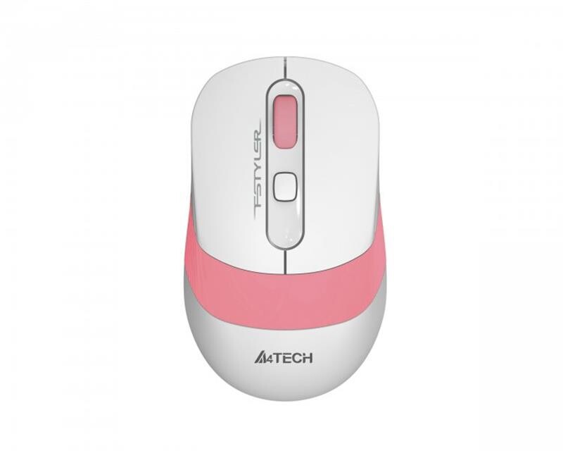 Мышь беспроводная A4Tech FG10 Pink/White USB