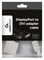 Фото - Адаптер Cablexpert DisplayPort - DVI (M/F), 0.1 м, білий (A-DPM-DVIF-002-W) пакет | click.ua