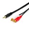 Фото - Аудио-кабель Atcom (10709) mini-jack 3.5мм(M)-2xRCA-тюльпан(M) 5м пакет | click.ua