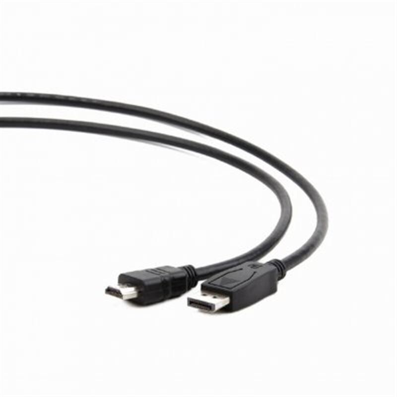 Кабель Cablexpert (CC-DP-HDMI-5M), DisplayPort-HDMI, M/M, 5м, черный