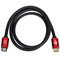 Фото - Кабель Atcom HDMI - HDMI V 2.0 (M/M), 4K, 2 м, черный/красный (24942) пакет | click.ua