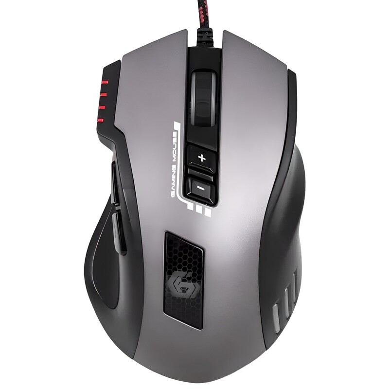 Мышь Gembird MUSG-004 Black, Grey USB