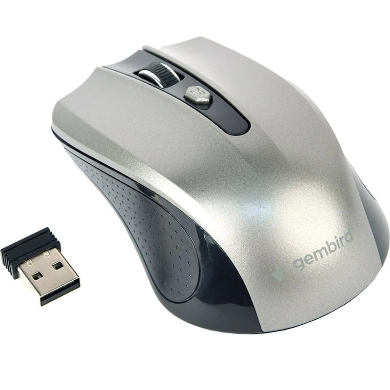 Миша бездротова Gembird MUSW-4B-04-BG Black/Grey USB
