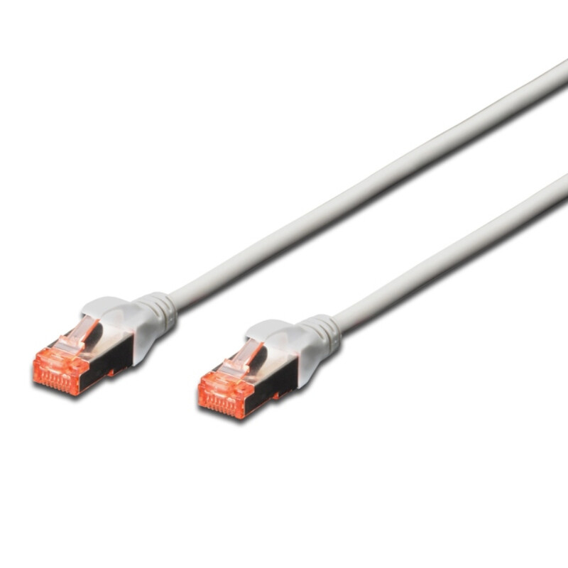 Патч-корд Digitus (DK-1644-0025) CAT 6, S-FTP, 0,25 м, AWG 27/7, серый