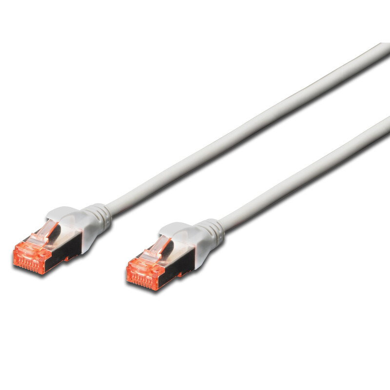 Патч-корд Digitus (DK-1644-050) cat.6, S/FTP, 5 м, AWG 27/7, LSZH, сірий