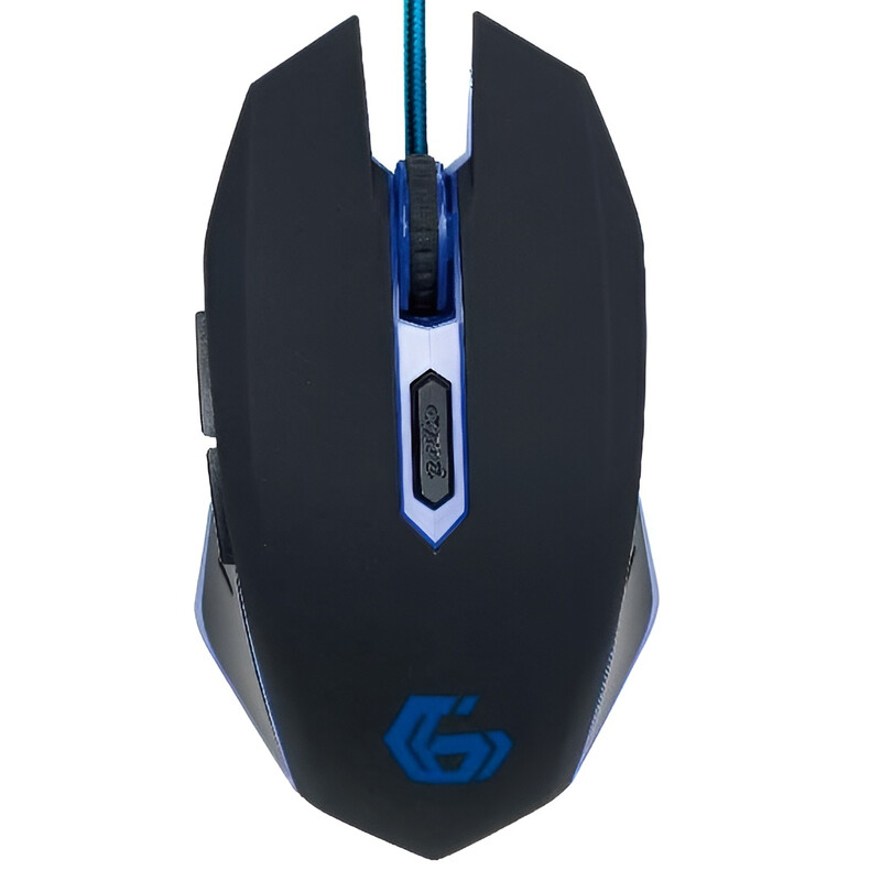 Миша Gembird MUSG-001-B Blue