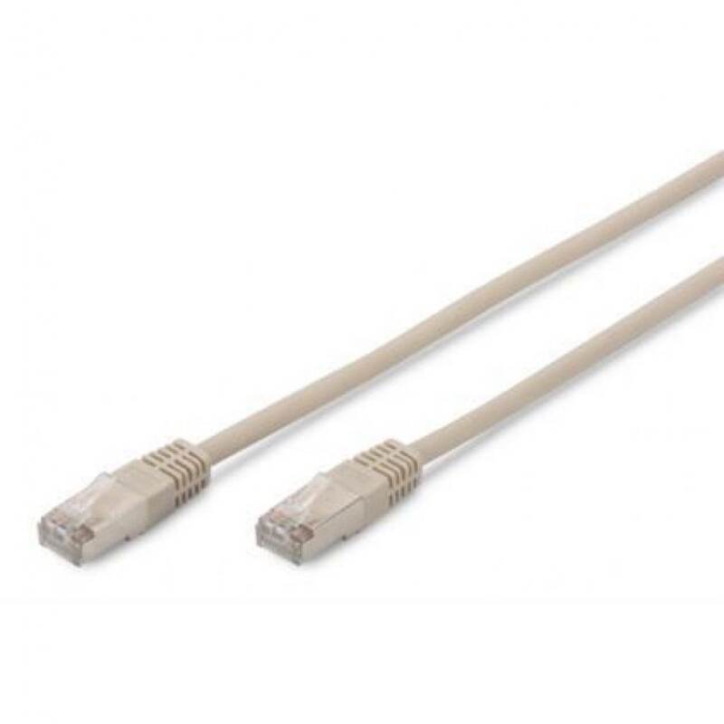 Патч-корд Digitus (DK-1521-030) cat.5e, F-UTP, 3м, AWG 26/7, сірий